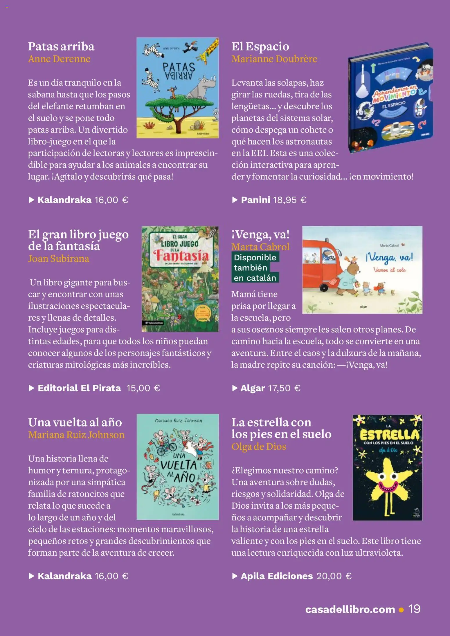 Casa del libro folleto - Página de 19 - Válido desde 01/04/2026