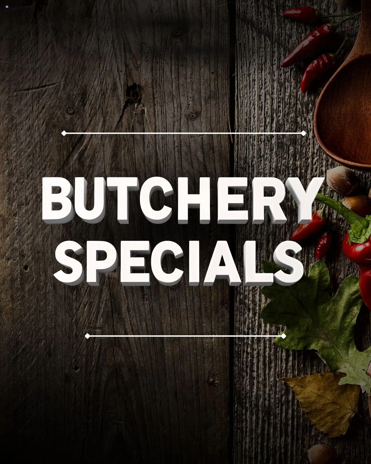 Super Save Butchery Specials - page 1- valid from 18/07/2025