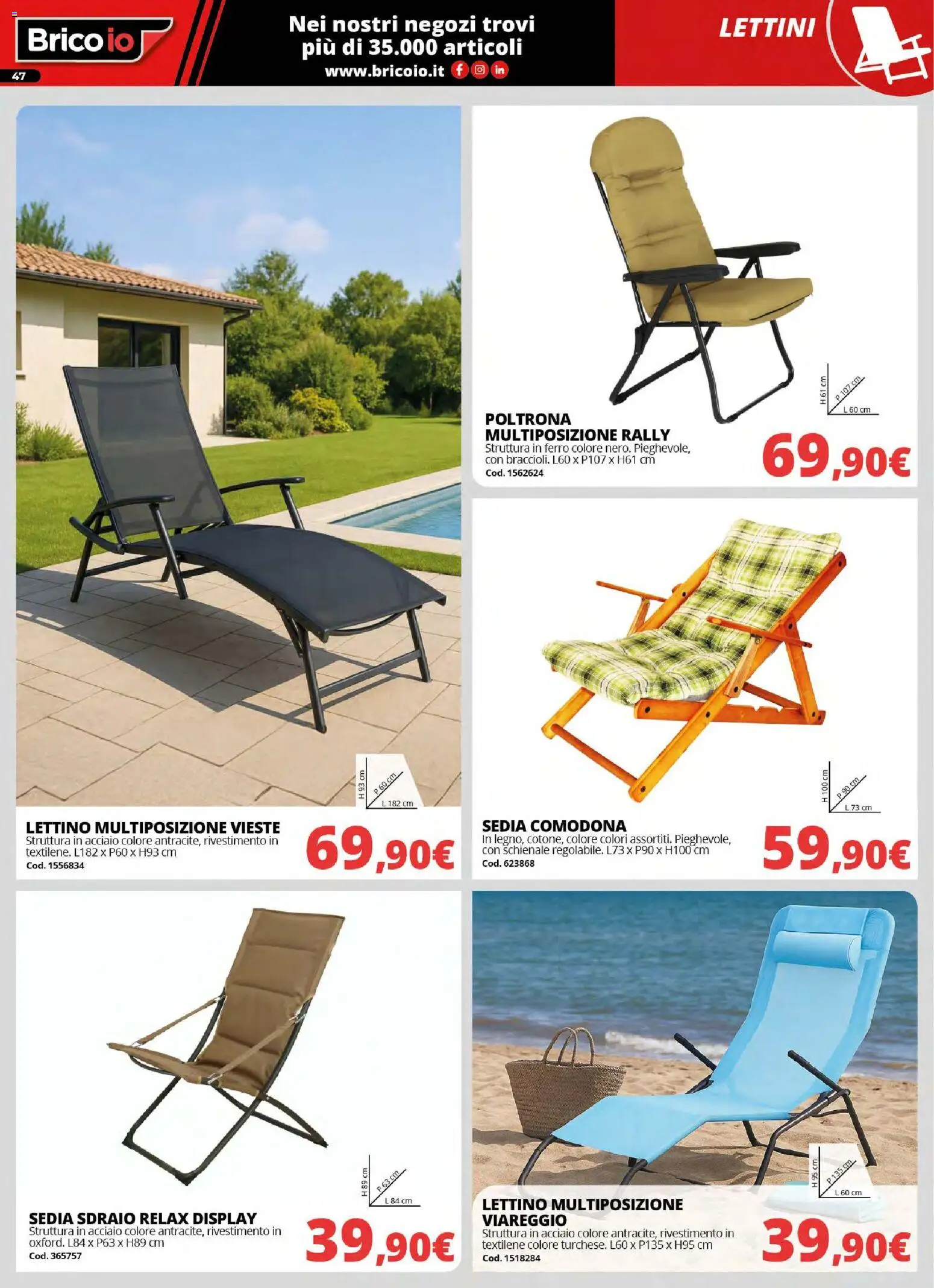 Brico io volantino - pagina 47 - valido dal 30/03/2026