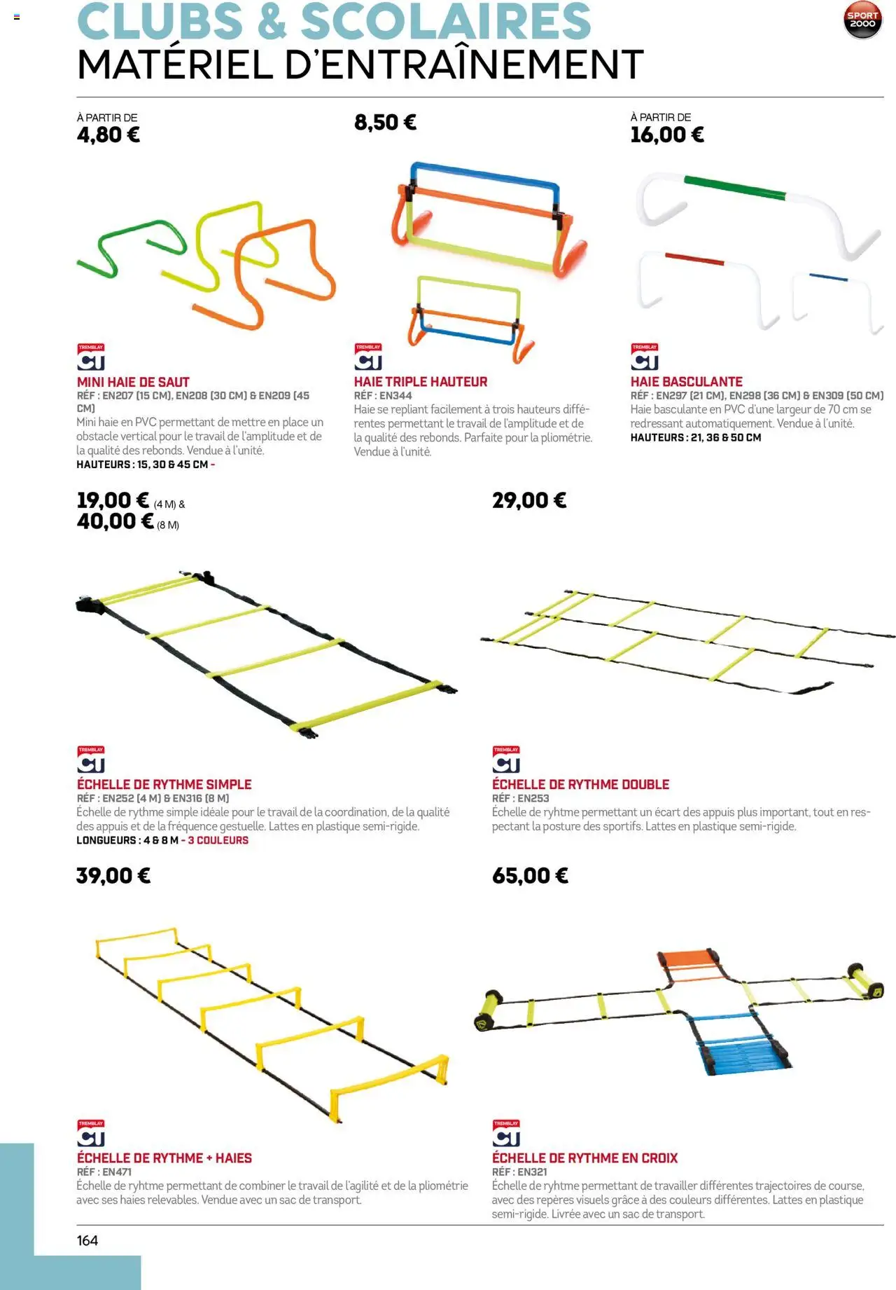 Sport 2000 brochure - page 164 - valable à partir du 01/06/2025