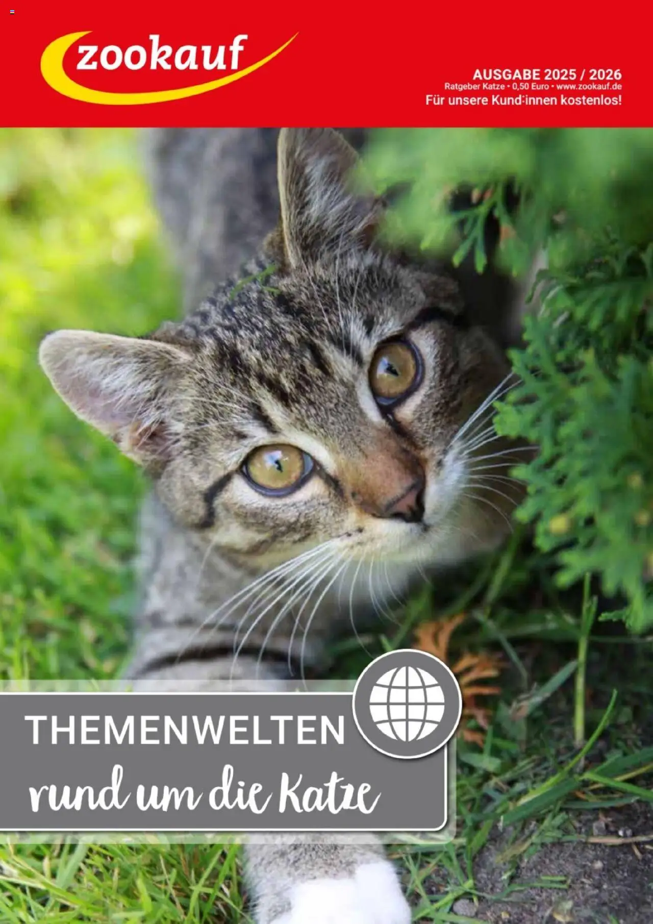 zookauf Themenkatalog Katze - Seite 1 - gültig ab 01.10.2025