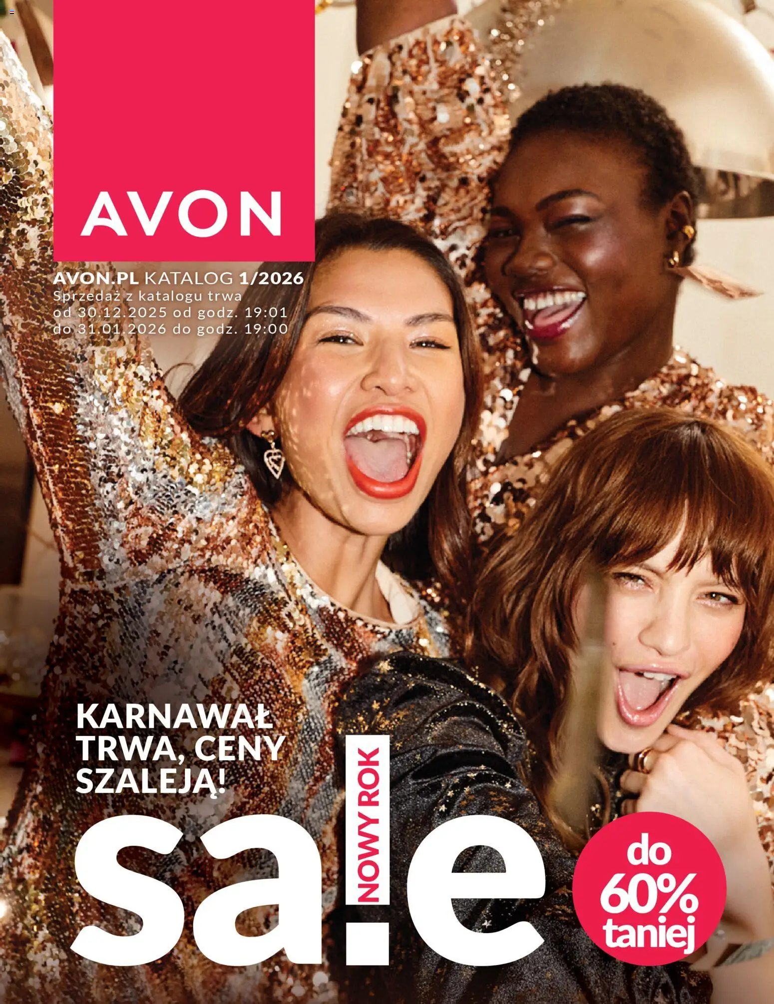 Avon Katalog 1 2026 - strona 1- ważny od 01.01.2026
