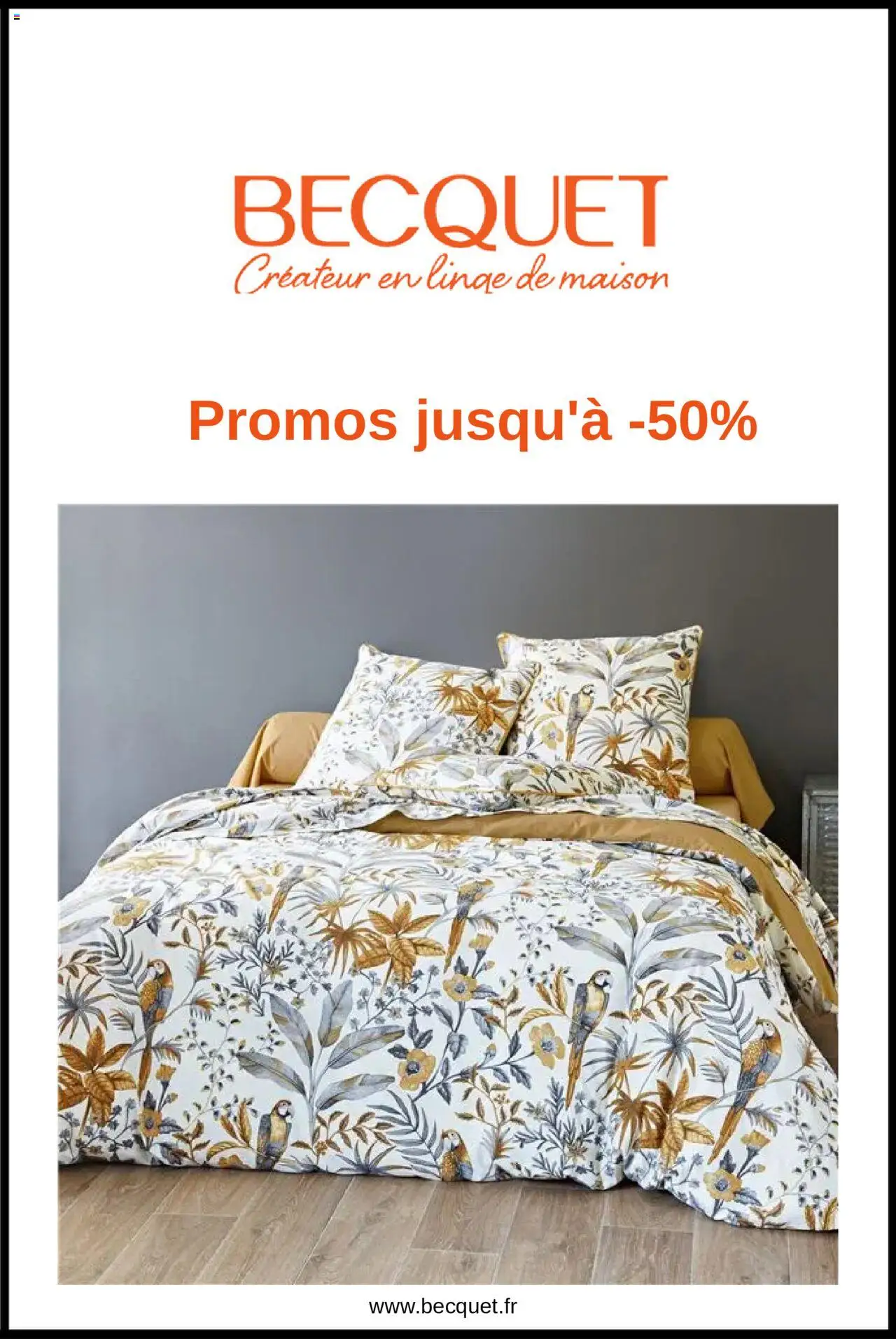 Becquet catalogue Été - page 1 - valable à partir du 08/08/2025