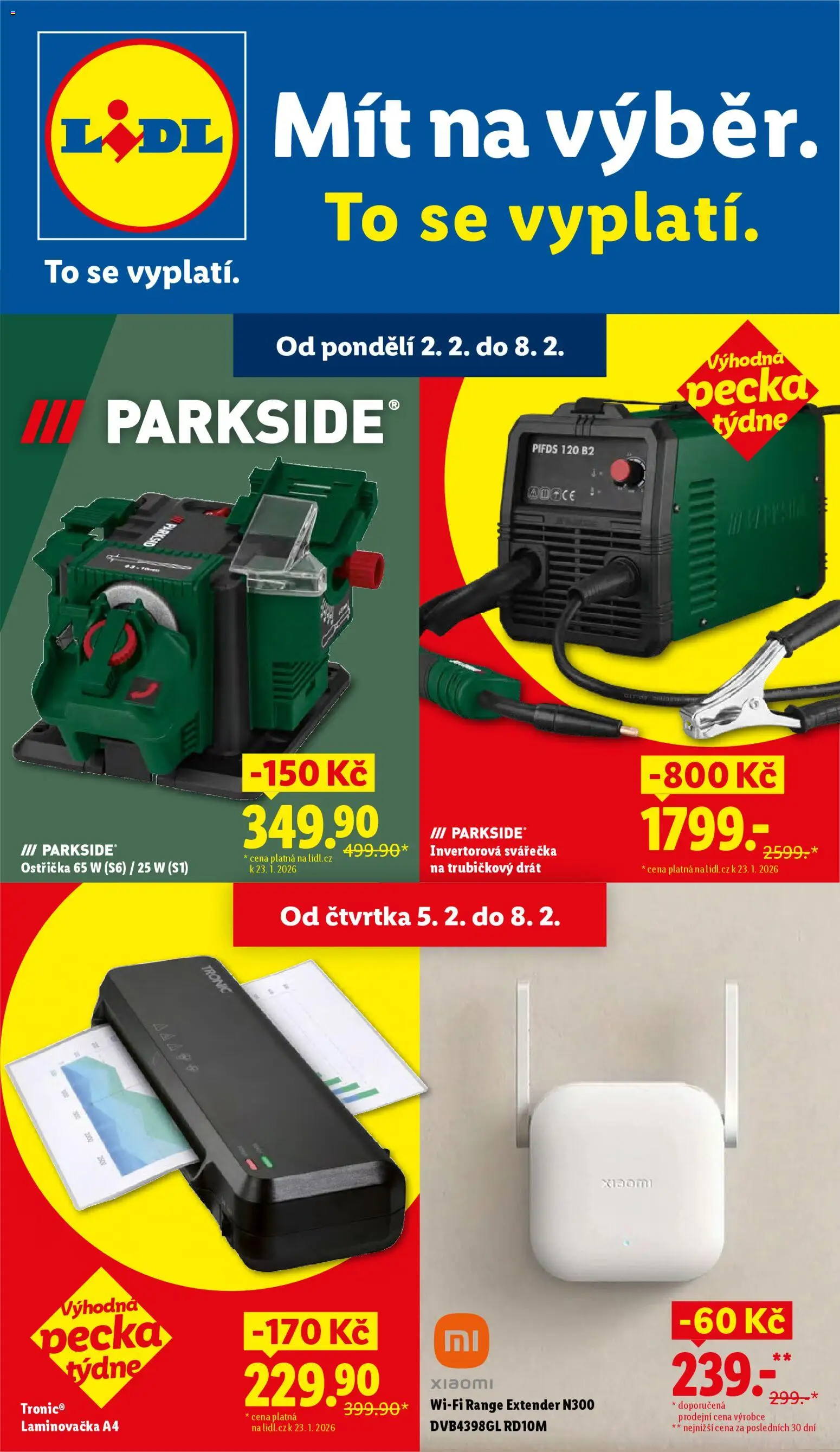 Lidl leták - Spotřební zboží - strana 1- platný od 02.02.2026