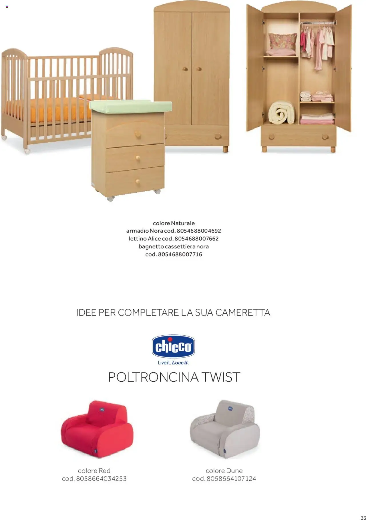 Catalogo Camarette e Lettini Prenatal	 - pagina 26 - valido dal 01/01/2025