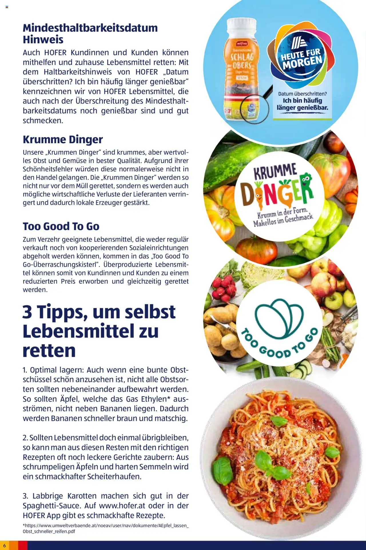 Hofer Heute für Morgen-Magazin - page 6- valid from 02.10.2024