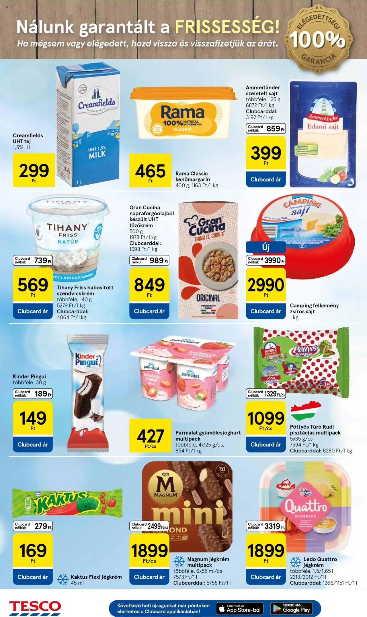 Tesco Hipermarket - Akciós újság  - 4oldal - érvényes 2025.07.17.-tól