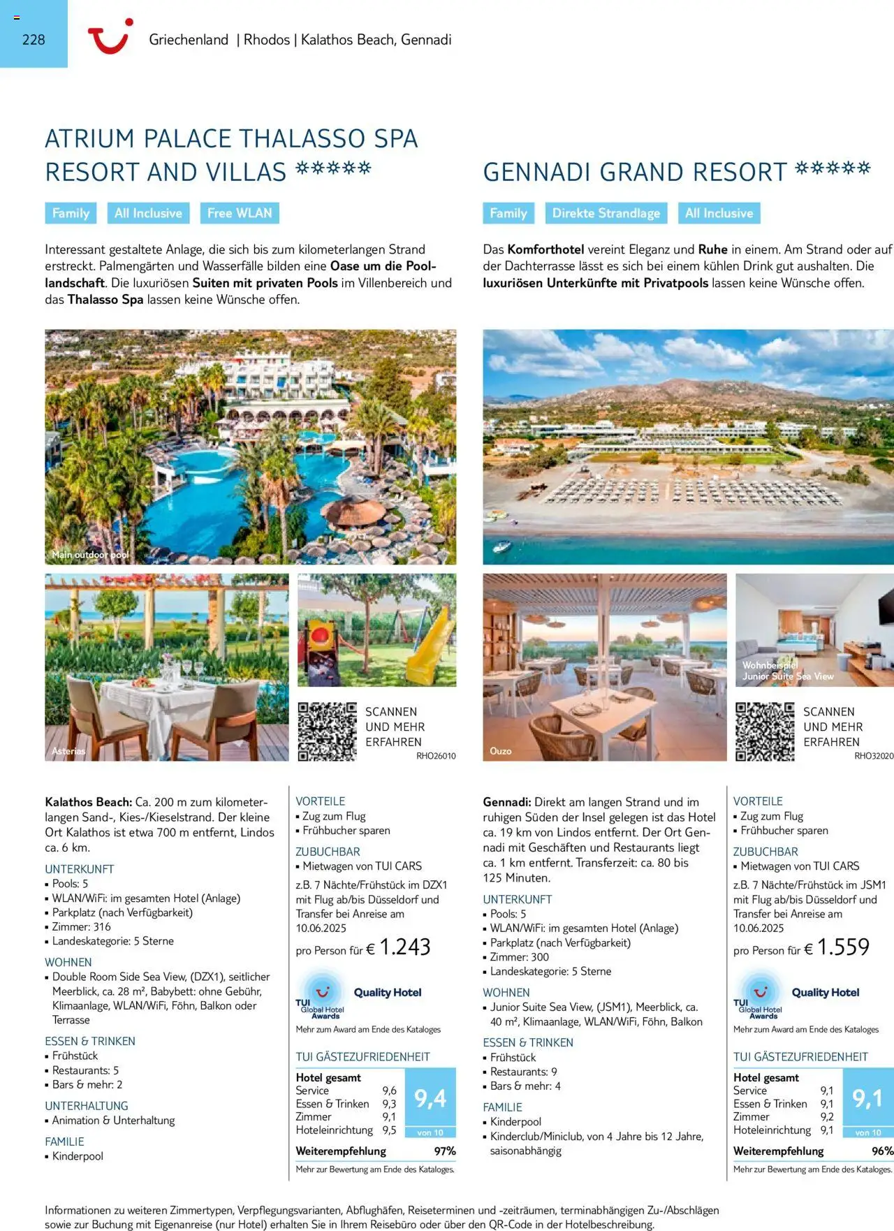 TUI  Südeuropa & Nordafrika 2025/26 - Seite 228 - gültig ab 01.01.2025