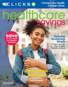 Preview Clicks - Healthcare Savings valid from 23/10/2025