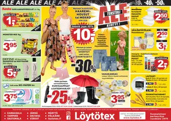 Esikatselu Löytötex tarjoukset voimassa alkaen 16/07/2025