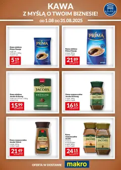 Podgląd Makro Gazetka - Kawa Jacobs ważny od 01.08.2025