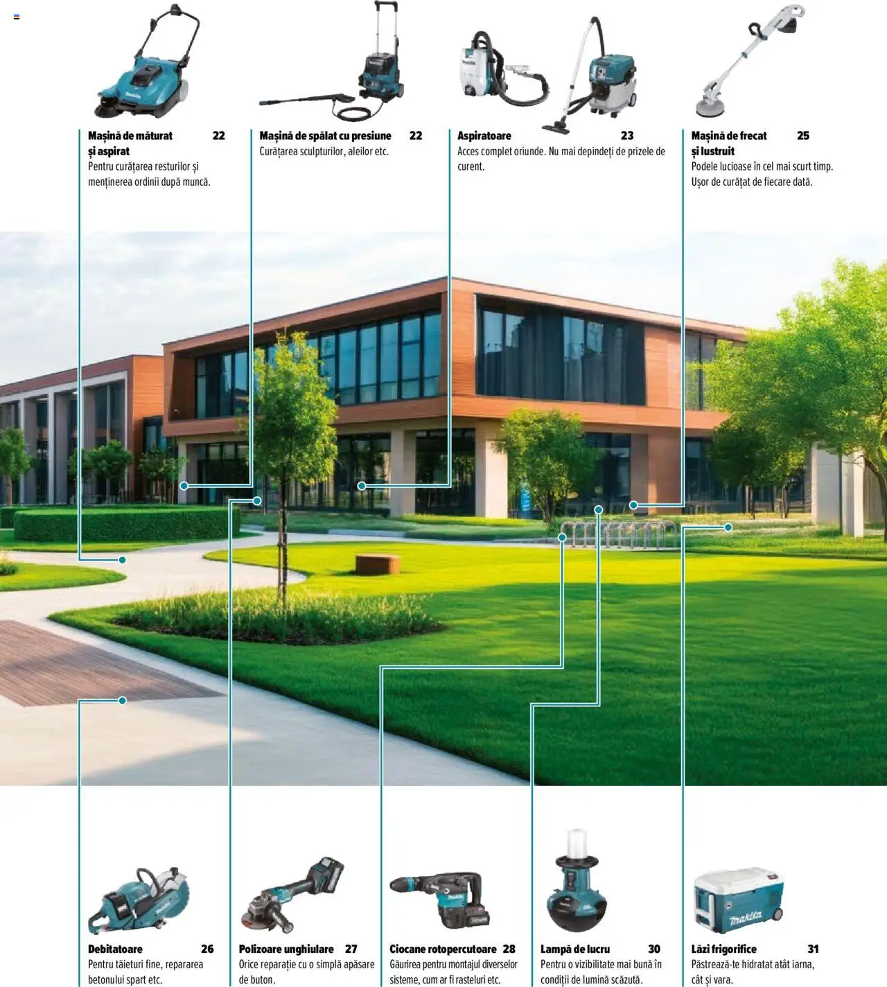 Makita catalog - Mașini pentru peisagistică și întreținerea spațiilor verzi - pagina 3- valabil de la 14.05.2025