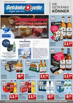 Vorschau Getränke Quelle Prospekt gültig ab 24.11.2025