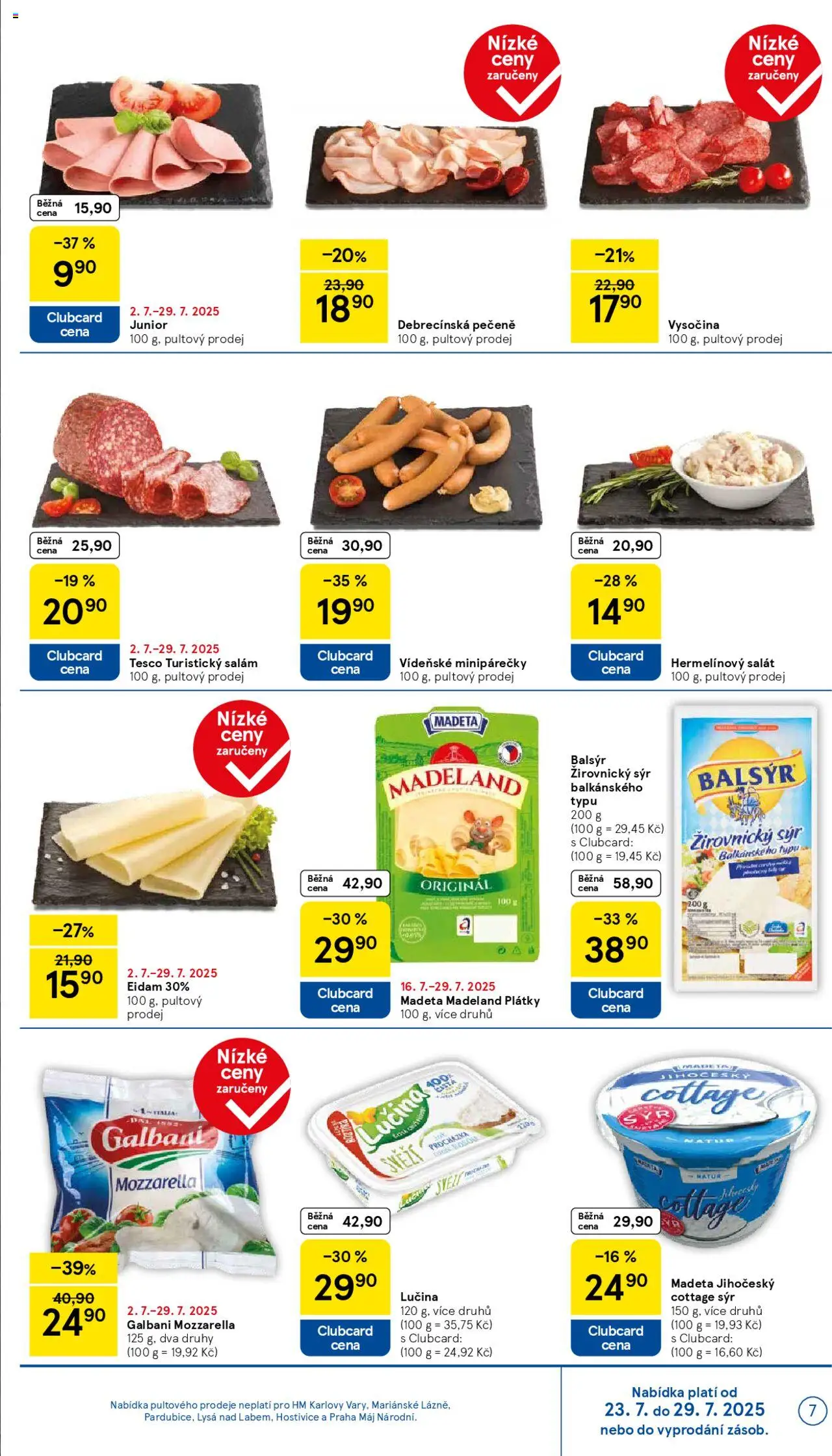 Tesco leták - Hypermarket - strana 7- platný od 23.07.2025