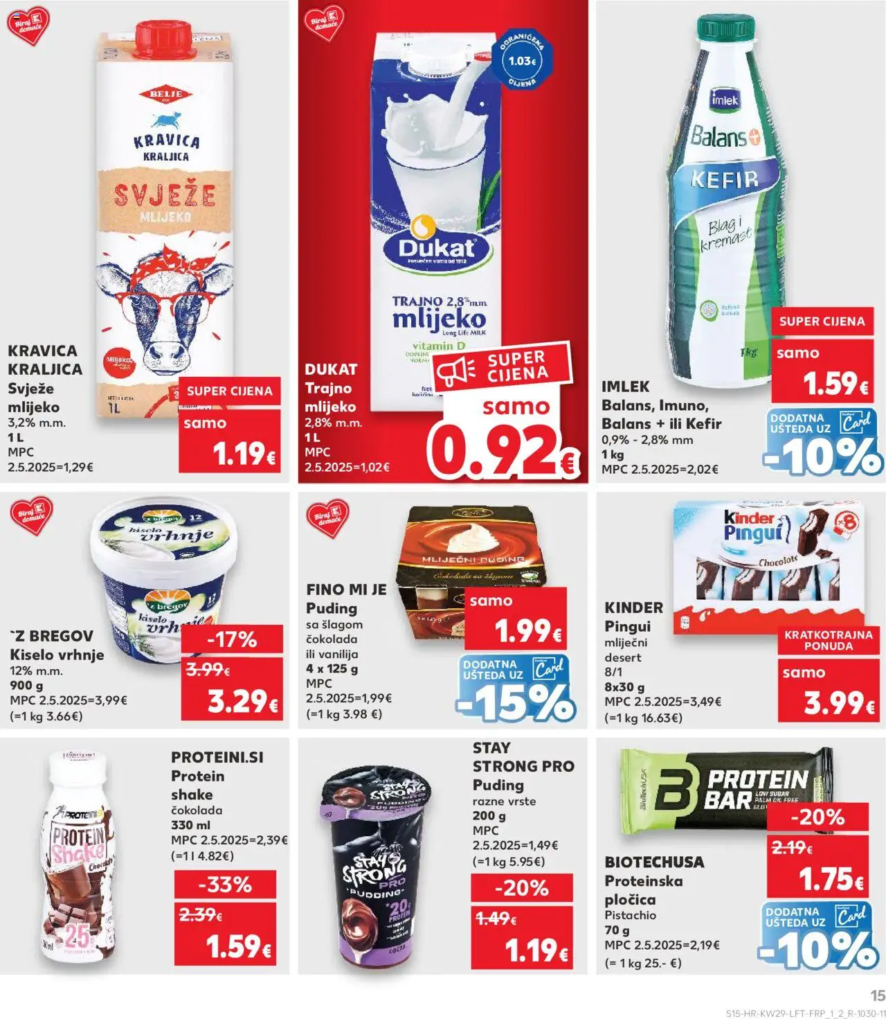 Ponuda Kaufland - stranica 15- važeći od 16.07.2025