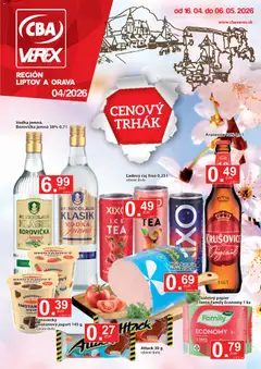CBA Verex leták platný od 16.04.2026