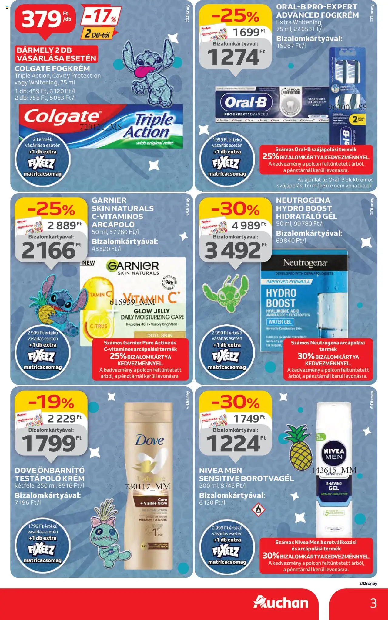 Auchan Akciós újság - 3oldal - érvényes 2025.07.24.-tól