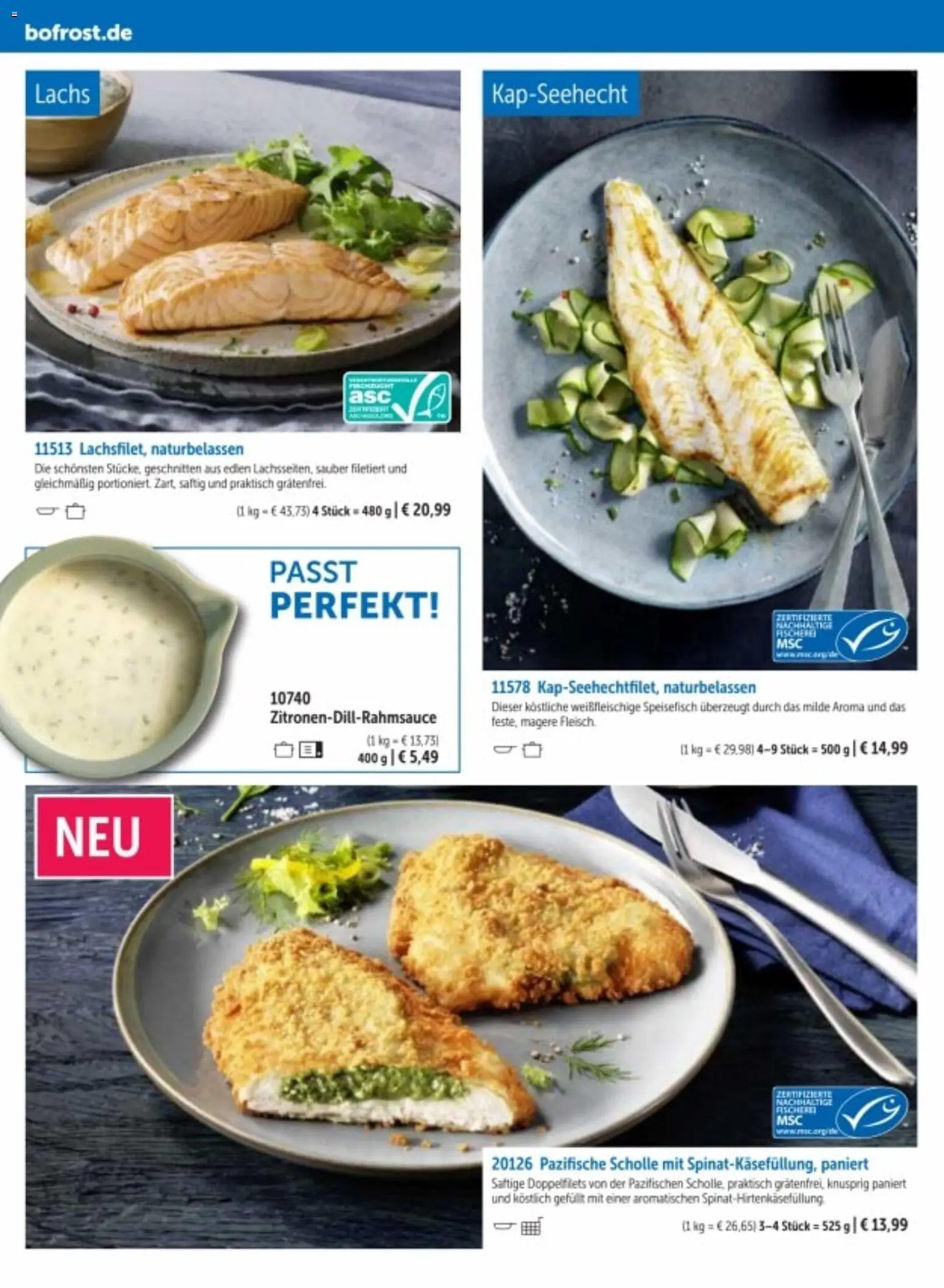 Bofrost Katalog - Seite 58 - gültig ab 06.03.2026