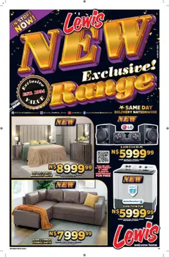 Preview Lewis Stores - Namibia Brochure valid from 11/08/2025