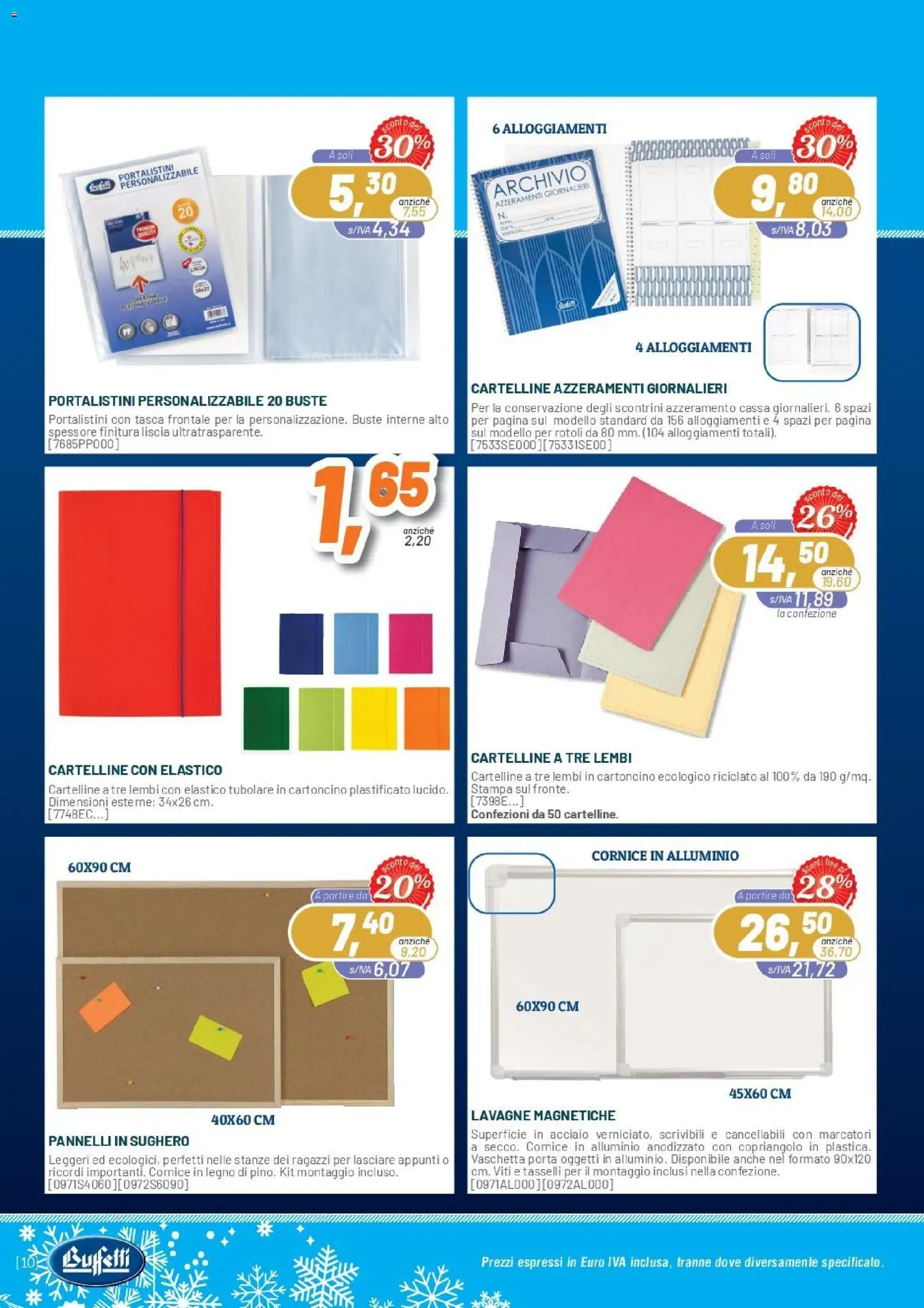Volantino Buffetti	 - pagina 10 - valido dal 01/11/2025