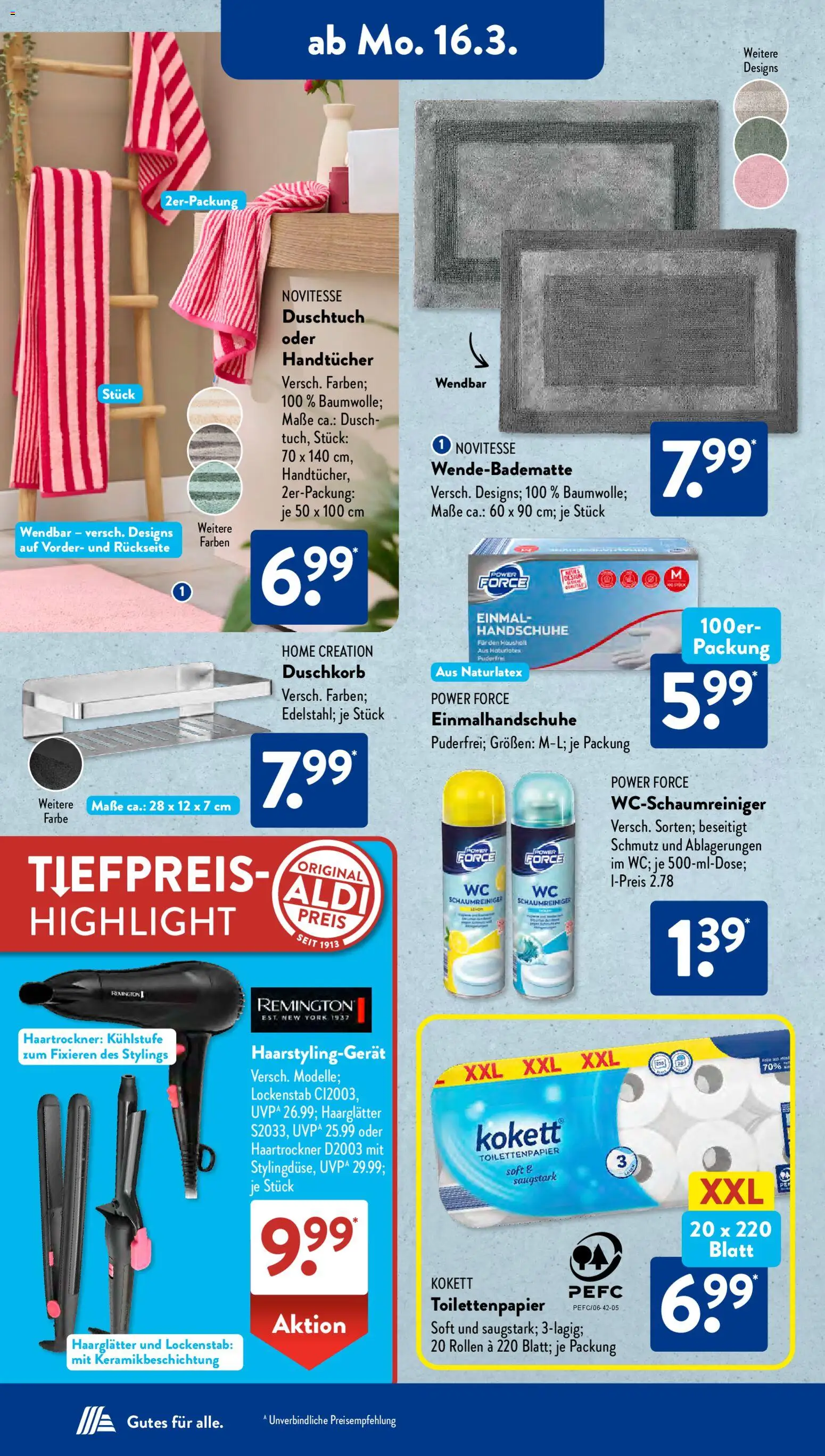 Aldi Süd Prospekt 	 - Seite 3 - gültig ab 16.03.2026