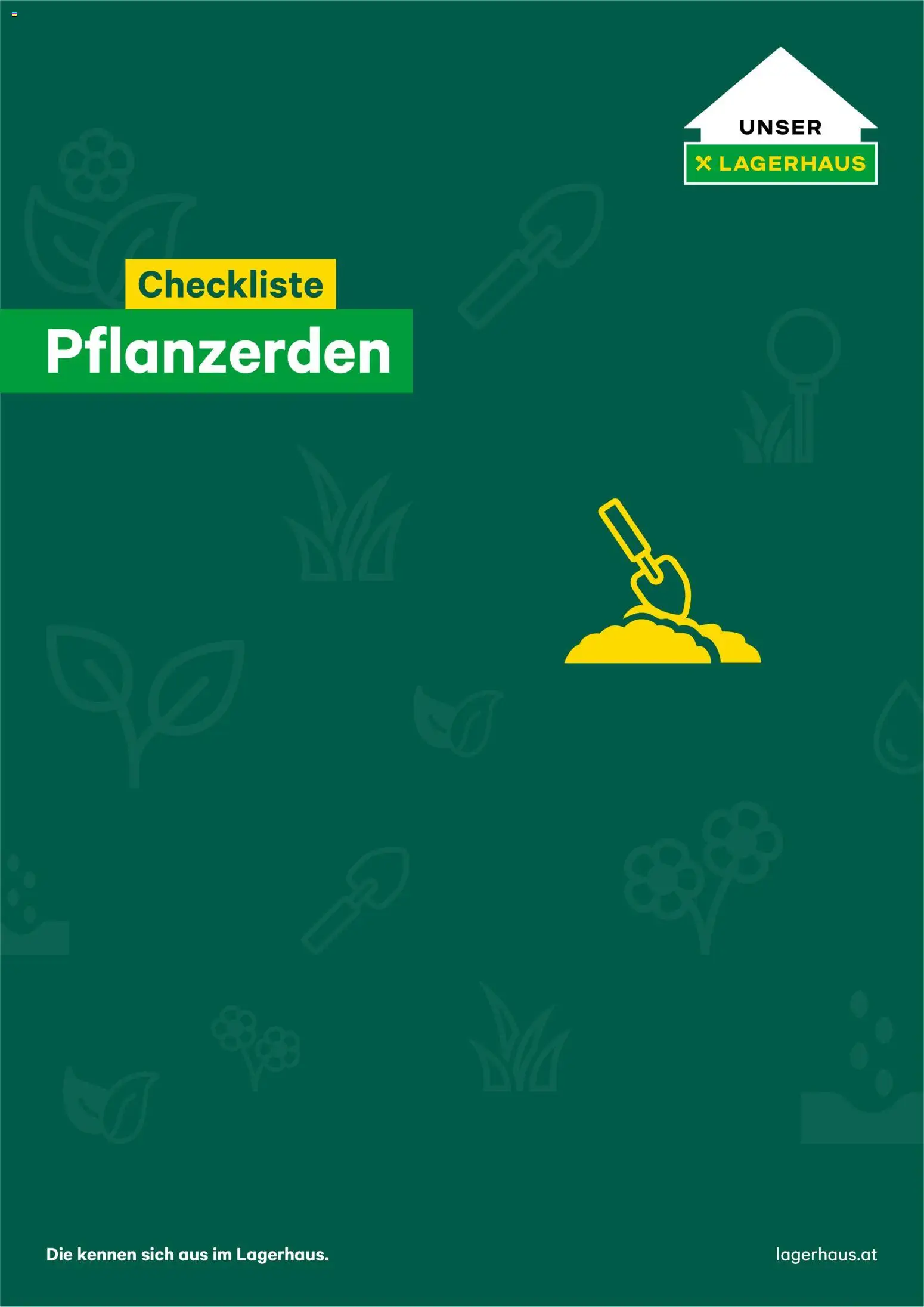 Lagerhaus - Checkliste Pflanzerden - Seite 1- gültig ab 13.11.2025