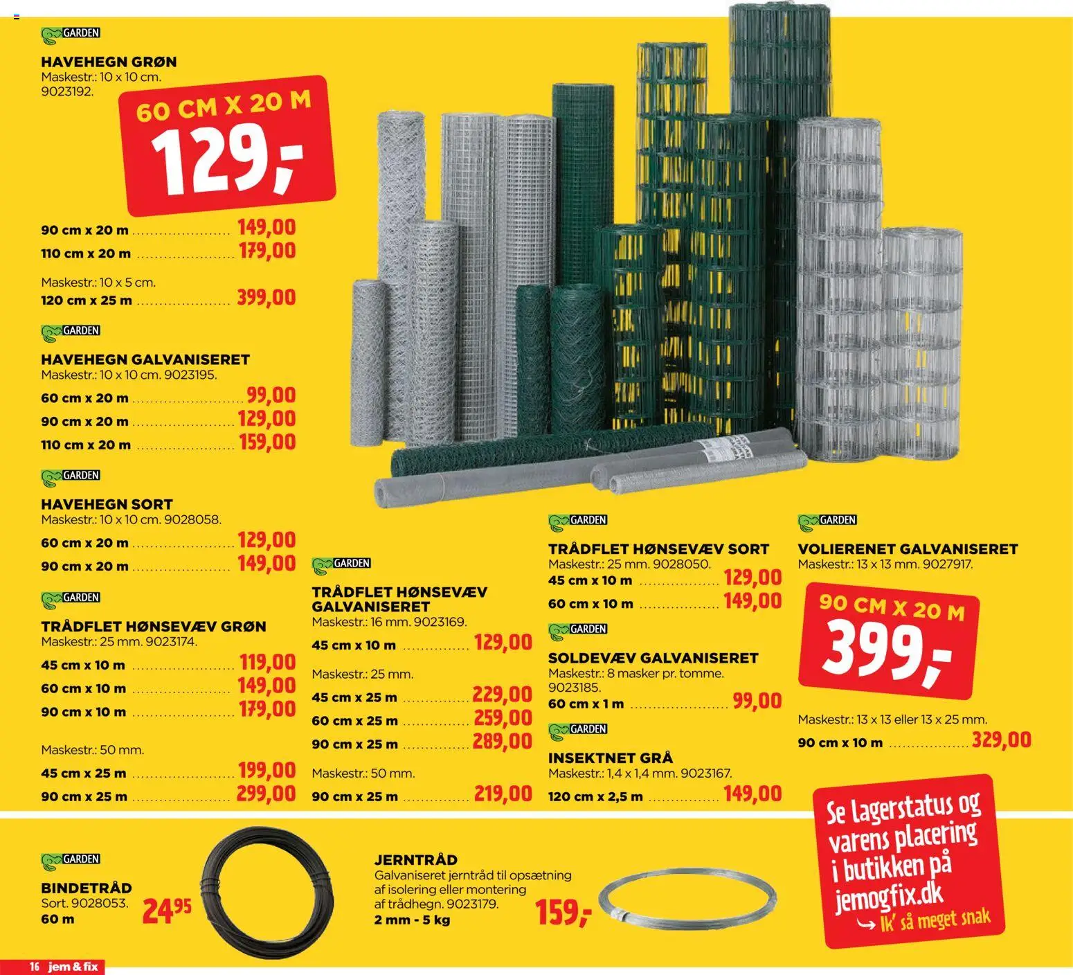 Jem & fix - Tilbudsavis uge 17 - page 16- valid from 19/04/2026