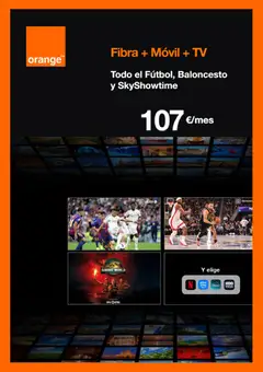 Vista previa del folleto Orange ofertas válido desde 25/01/2026