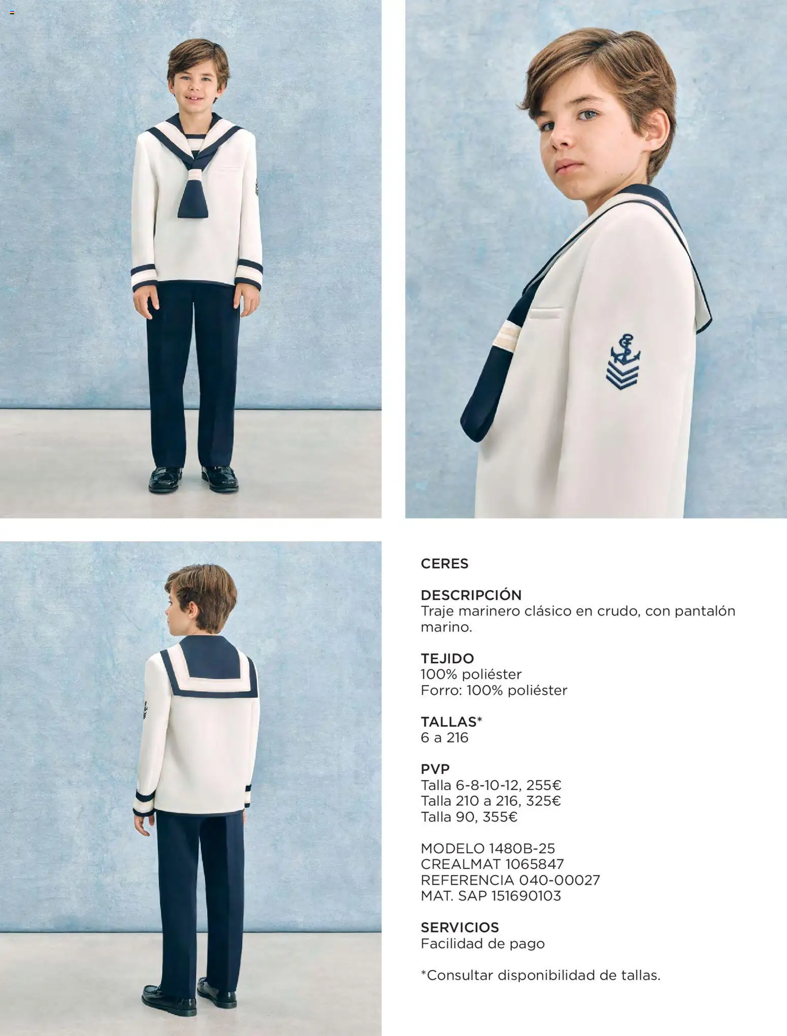 El Corte Inglés Comuniones 2026 - Página de 8 - Válido desde 19/11/2025