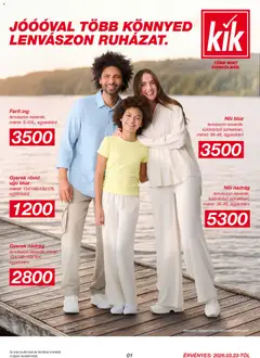 Előnézet Kik akciós újság érvényes 2026.03.23.-tól