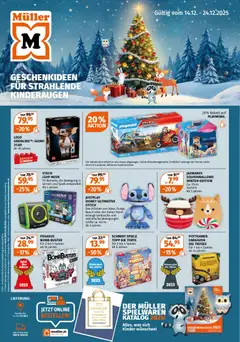 Vorschau Müller Weihnachtsträume gültig ab 14.12.2025