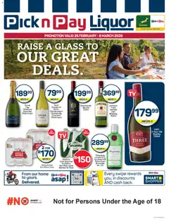 Preview Pick n Pay - Liquor Specials valid from 25/02/2026