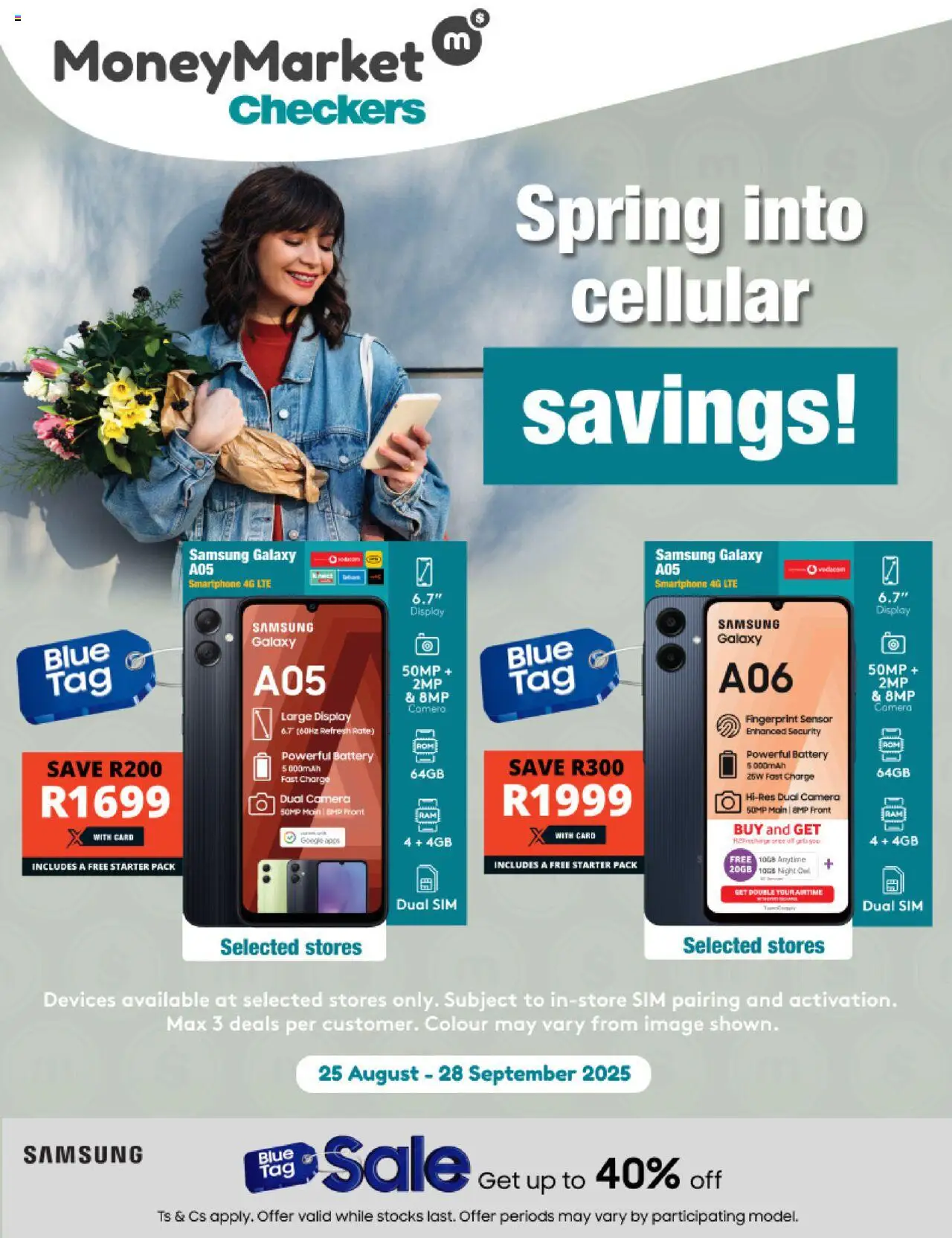 Checkers - Money Market August Month-End Promotion - page 1- valid from 25/08/2025