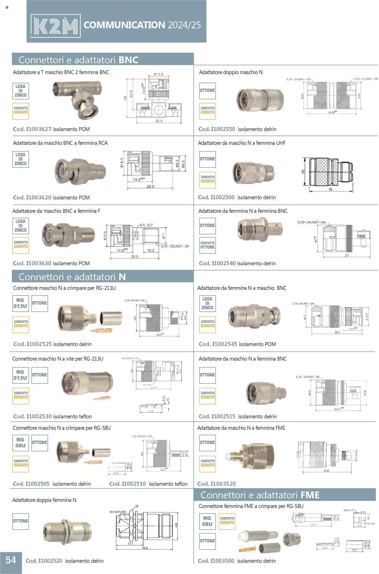 GBC Comunicazione K2M catalogo - pagina 54 - valido dal 31/05/2025
