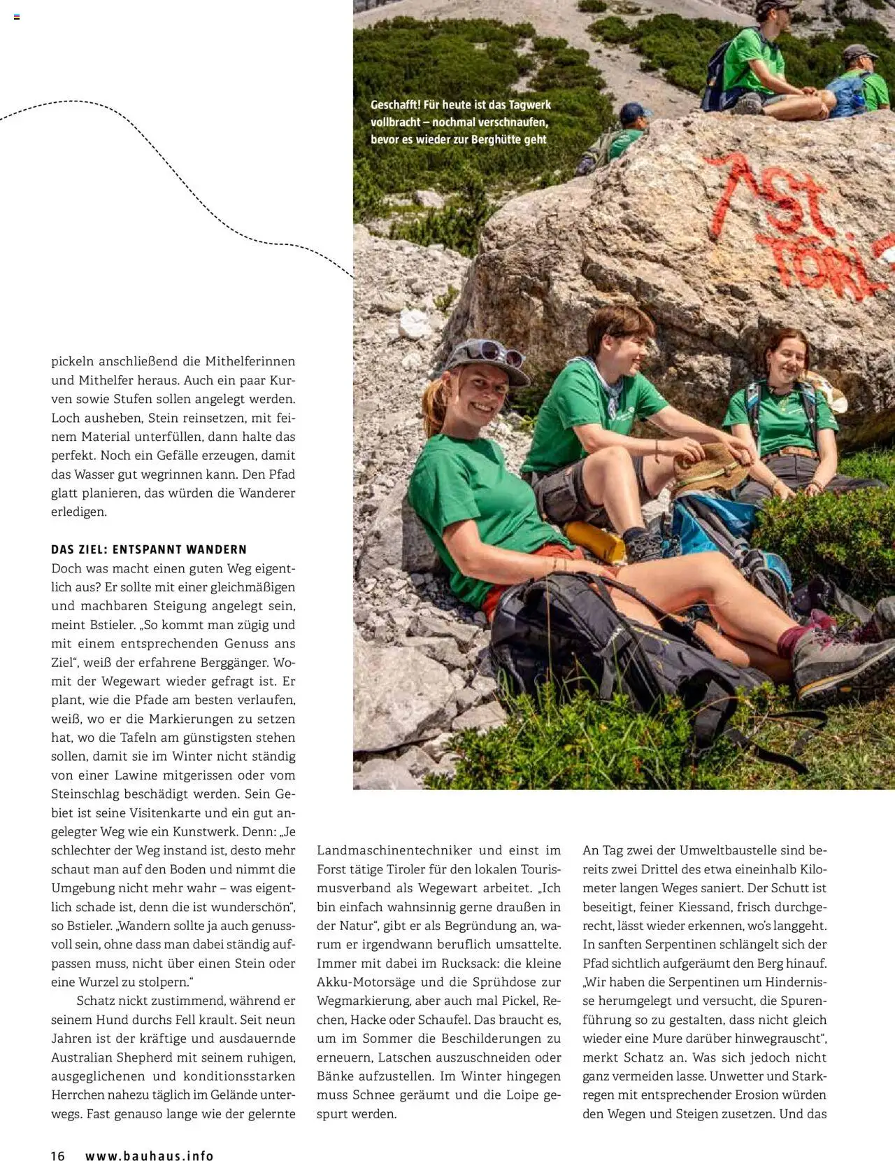 Bauhaus passt! Magazin - Seite 16 - gültig ab 10.03.2025