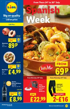 Lidl - Spanish week valid from 24/07/2025
