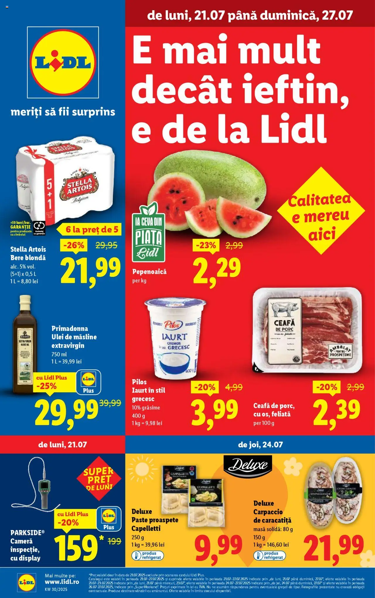 Catalog Lidl - pagina 1- valabil de la 21.07.2025
