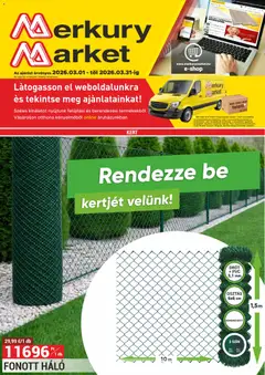 Előnézet Merkury Market akciós újság érvényes 2026.03.01.-tól