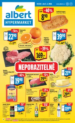 Náhled Albert leták - Hypermarket platný od 28.01.2026