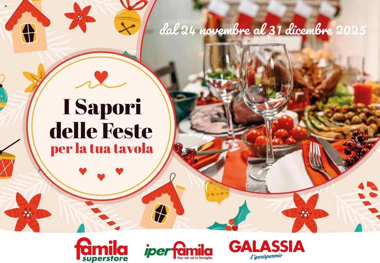 Galassia I Sapori delle Feste catalogo - pagina 1 - valido dal 24/11/2025