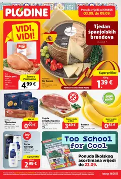 Plodine katalog od 03.09.2025