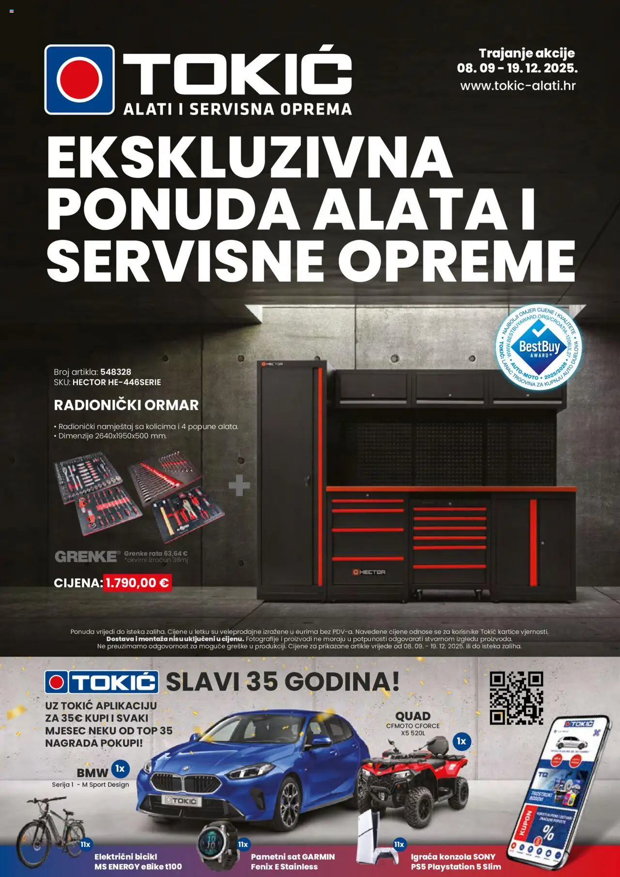 Katalog Tokić - stranica 1- važeći od 08.09.2025