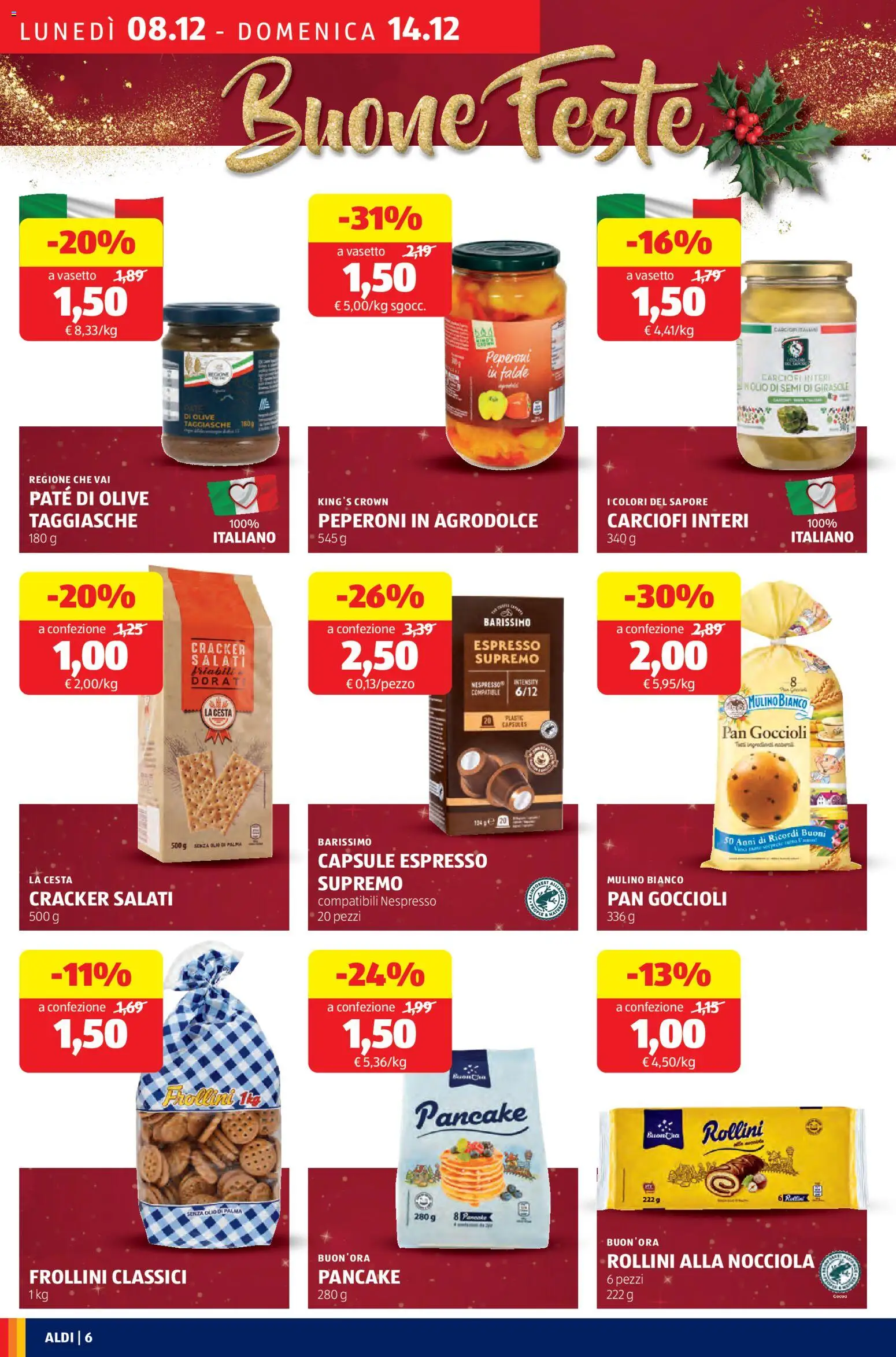 Volantino Aldi	 - pagina 6 - valido dal 08/12/2025