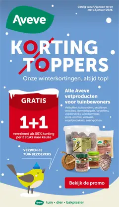 Aveve folder geldig vanaf 07/01/2026