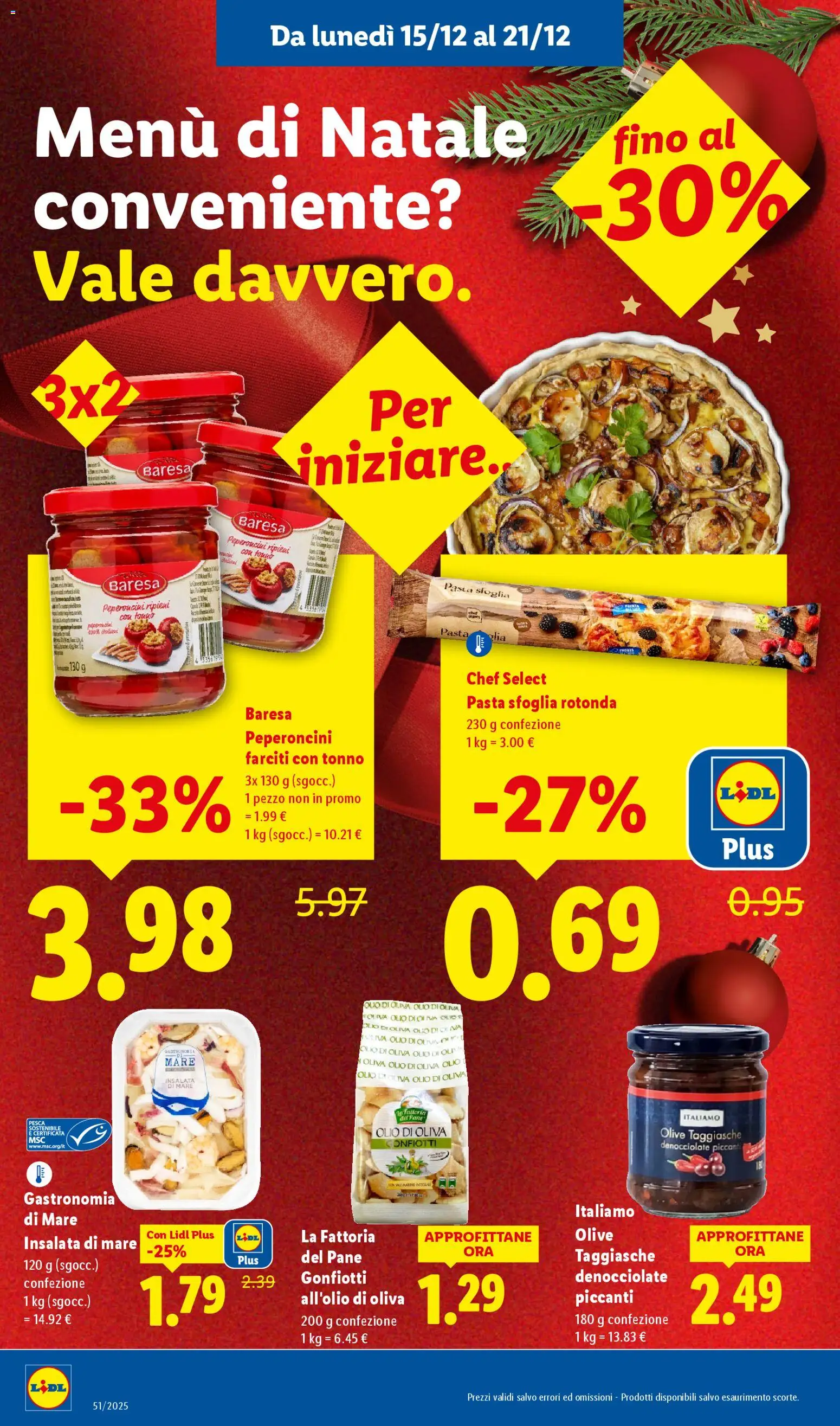 Volantino Lidl	 - pagina 8 - valido dal 15/12/2025