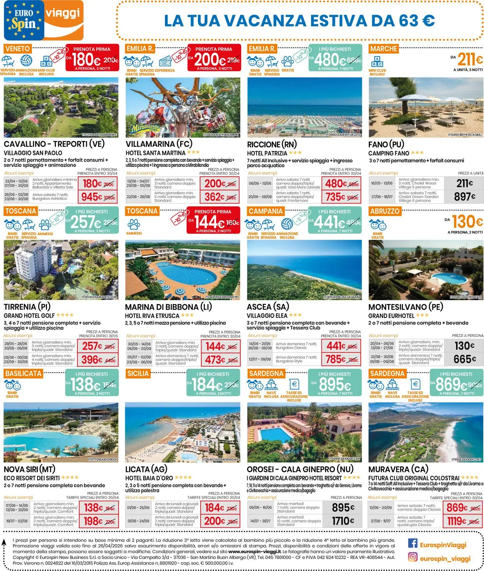 Eurospin volantino - pagina 12 - valido dal 20/04/2026