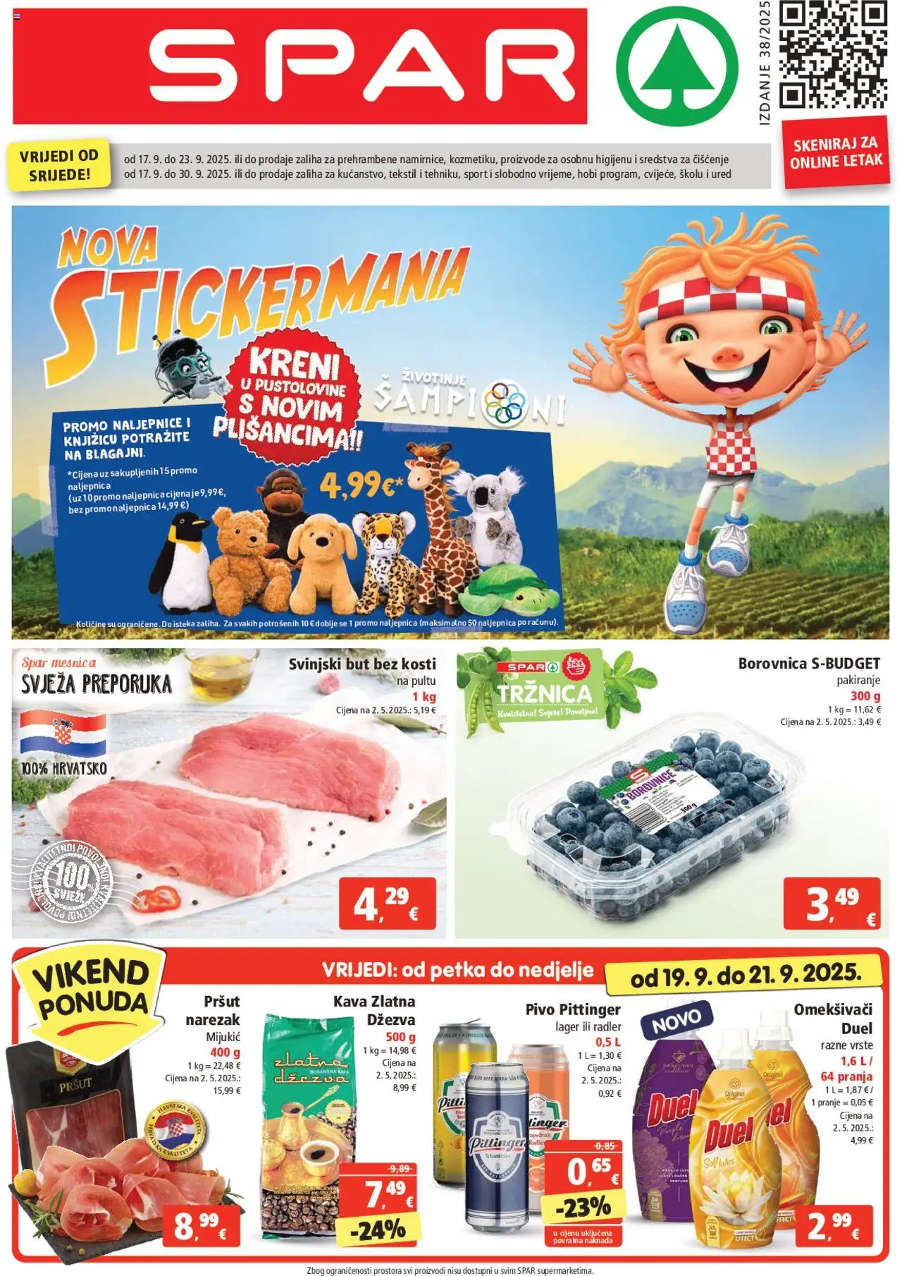 Katalog Spar - stranica 1- važeći od 17.09.2025