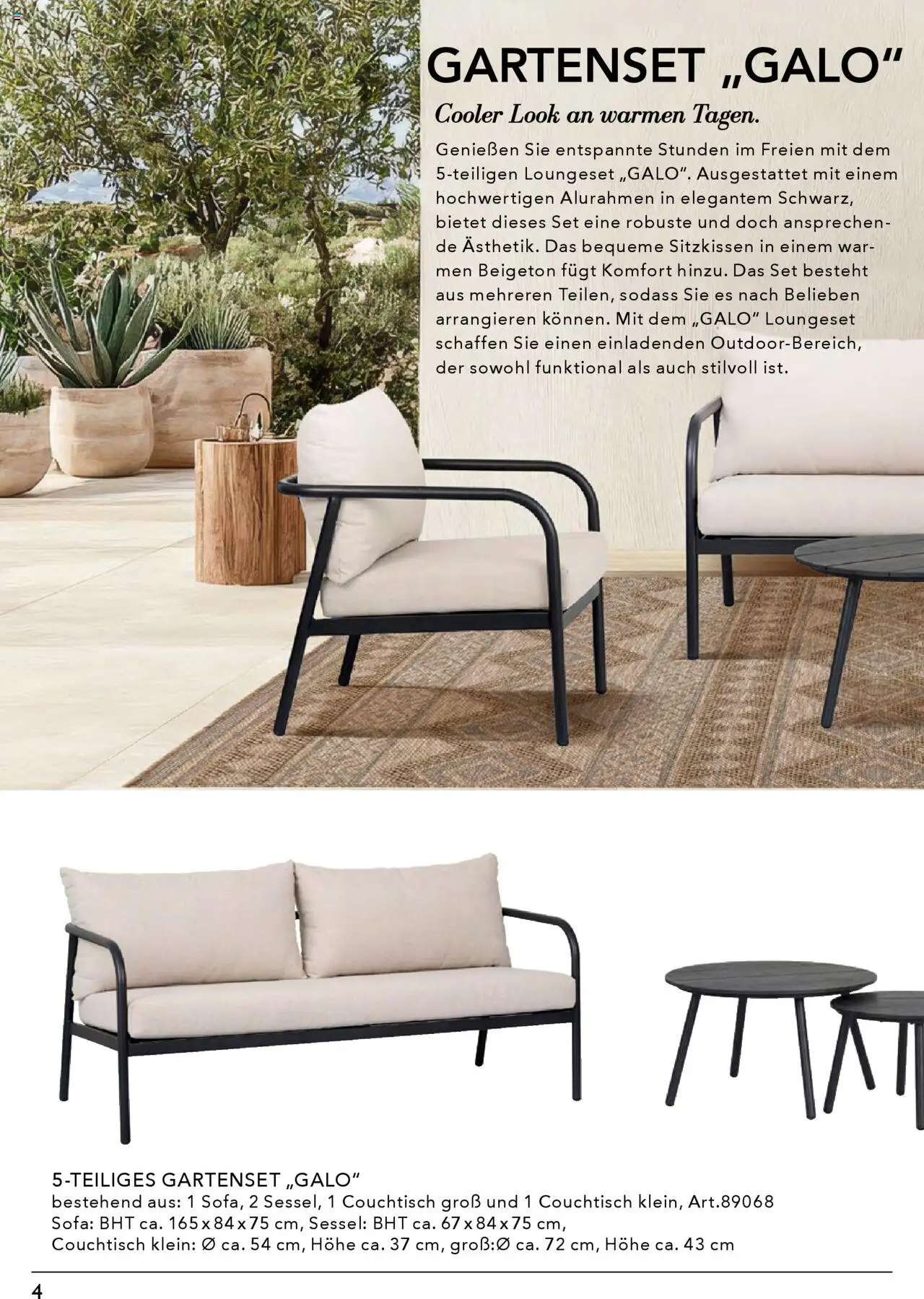 Rahaus Prospekt Gartenmöbel - Seite 4 - gültig ab 07.04.2025