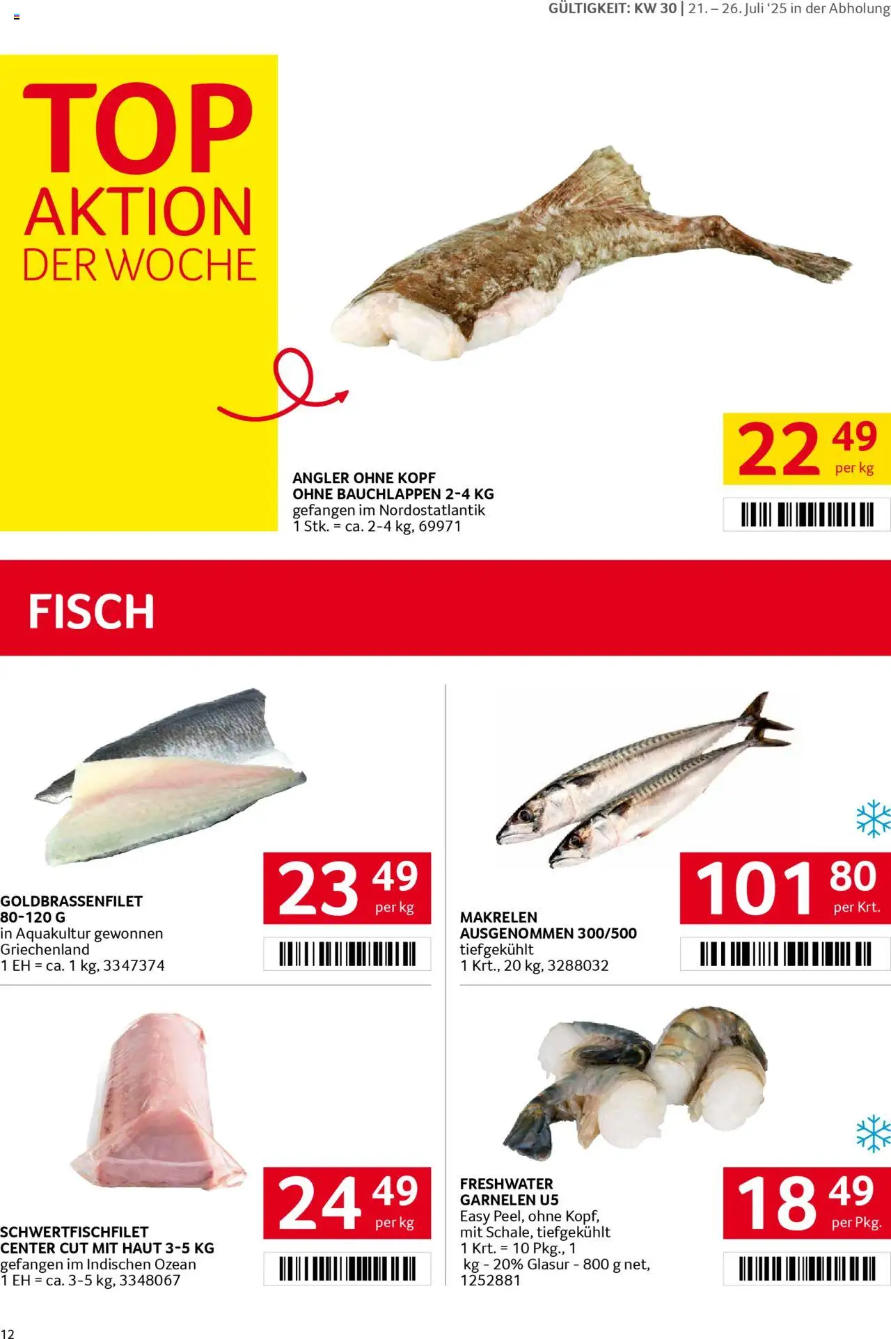 Transgourmet Flugblatt - Seite 12- gültig ab 20.07.2025