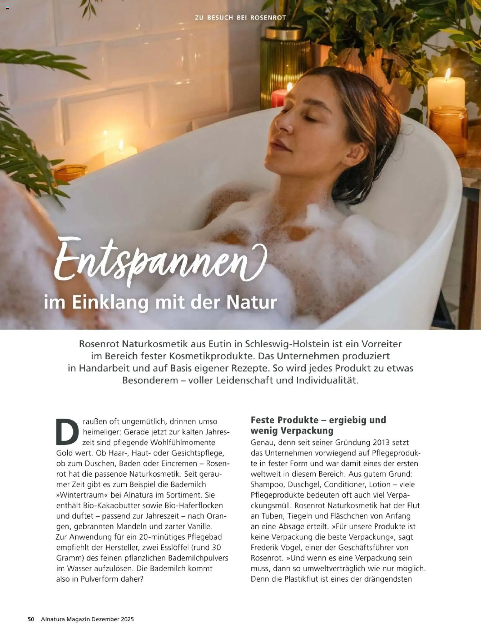 Alnatura Prospekt - Seite 50 - gültig ab 01.12.2025